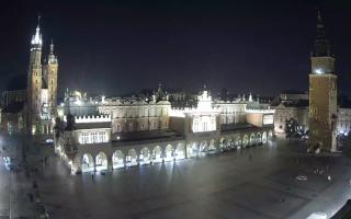 Kraków Rynek 4K - 21-10-2024 21:25