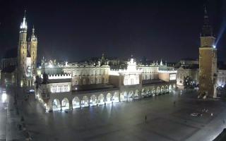 Kraków Rynek 4K - 21-10-2024 21:32