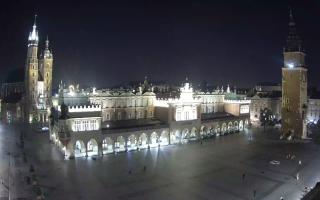 Kraków Rynek 4K - 21-10-2024 21:39