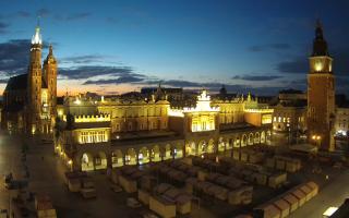 Kraków Rynek 4K - 21-11-2024 05:16