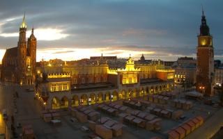 Kraków Rynek 4K - 21-11-2024 05:37