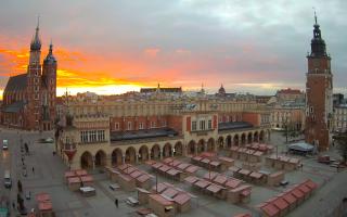 Kraków Rynek 4K - 21-11-2024 06:06