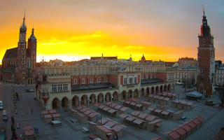 Kraków Rynek 4K - 21-11-2024 06:13