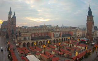 Kraków Rynek Główny - 10-12-2025 06:55