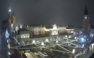 Kraków Rynek Główny - 14-12-2025 23:44