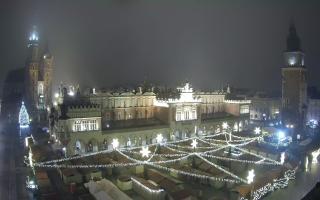 Kraków Rynek Główny - 14-12-2025 23:58
