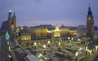 Kraków Rynek Główny - 16-12-2025 06:07