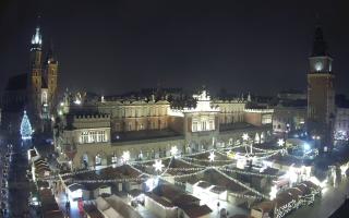 Kraków Rynek Główny - 16-12-2025 21:15