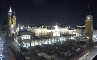 Kraków Rynek Główny - 21-03-2026 20:54
