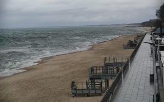 Sarbinowo - plaża wschód - 30-10-2025 12:25