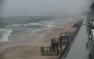 Sarbinowo - plaża wschód - 30-10-2025 13:58