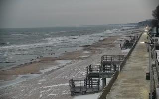 Sarbinowo - plaża wschód - 30-01-2026 06:45
