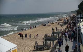 Sarbinowo - plaża wschód - 18-07-2026 09:44