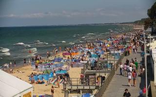 Sarbinowo - plaża wschód - 24-07-2026 12:50