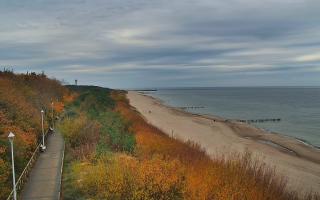 Dziwnów plaża - zachód - 21-10-2024 14:08