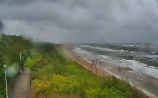 Dziwnów plaża - zachód - 11-07-2025 16:12