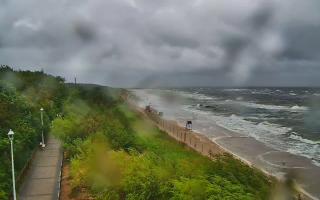 Dziwnów plaża - zachód - 11-07-2025 16:19