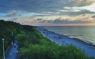 Dziwnów plaża - zachód - 14-07-2025 18:57