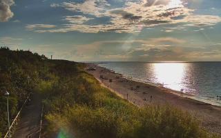Dziwnów plaża - zachód - 02-08-2025 16:54