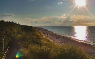 Dziwnów plaża - zachód - 02-08-2025 17:17