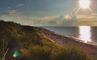 Dziwnów plaża - zachód - 02-08-2025 17:24