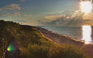 Dziwnów plaża - zachód - 02-08-2025 17:40