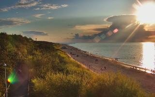 Dziwnów plaża - zachód - 02-08-2025 17:47
