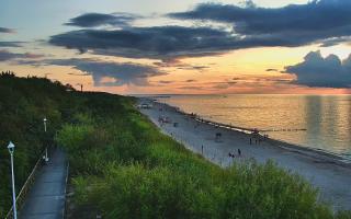 Dziwnów plaża - zachód - 02-08-2025 18:33
