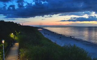 Dziwnów plaża - zachód - 02-08-2025 19:26