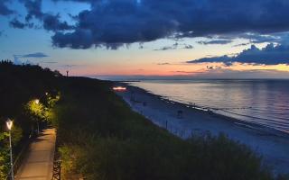 Dziwnów plaża - zachód - 02-08-2025 19:34