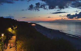 Dziwnów plaża - zachód - 02-08-2025 19:41