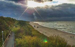 Dziwnów plaża - zachód - 16-09-2025 15:54