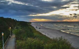 Dziwnów plaża - zachód - 16-09-2025 17:25