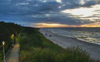 Dziwnów plaża - zachód - 16-09-2025 17:32