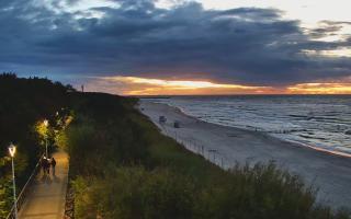Dziwnów plaża - zachód - 16-09-2025 17:40
