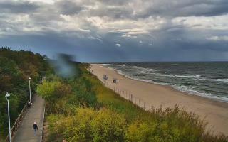 Dziwnów plaża - zachód - 17-09-2025 13:01