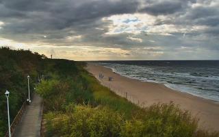 Dziwnów plaża - zachód - 17-09-2025 14:25