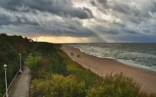 Dziwnów plaża - zachód - 17-09-2025 15:25