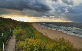 Dziwnów plaża - zachód - 17-09-2025 15:41