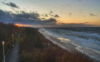 Dziwnów plaża - zachód - 30-10-2025 15:21