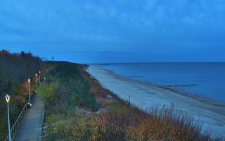 Dziwnów plaża - zachód - 01-11-2025 15:25