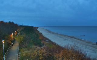 Dziwnów plaża - zachód - 01-11-2025 15:32