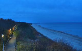 Dziwnów plaża - zachód - 01-11-2025 15:40