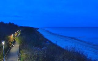 Dziwnów plaża - zachód - 01-11-2025 15:48