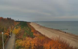 Dziwnów plaża - zachód - 02-11-2025 10:31