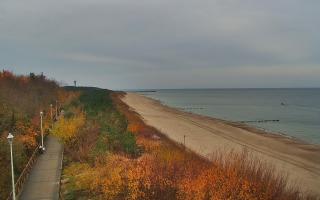 Dziwnów plaża - zachód - 02-11-2025 10:46