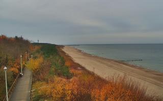 Dziwnów plaża - zachód - 02-11-2025 10:54