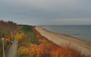 Dziwnów plaża - zachód - 02-11-2025 11:09