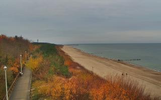 Dziwnów plaża - zachód - 02-11-2025 11:16