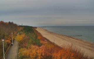 Dziwnów plaża - zachód - 02-11-2025 11:54